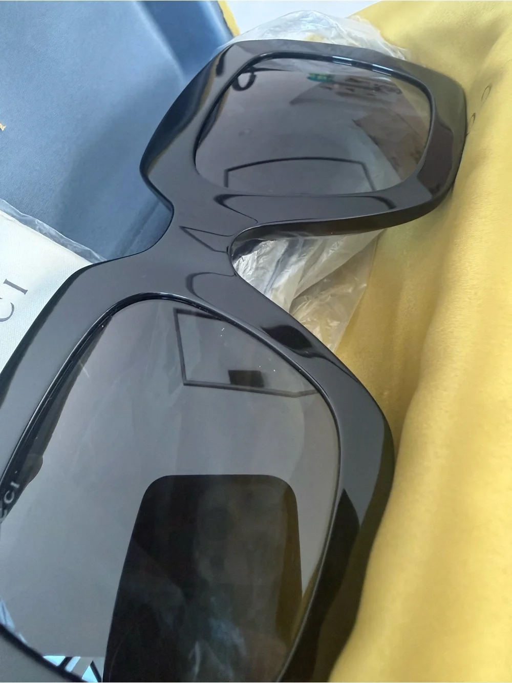 Authentic Gucci Black Sunglasses